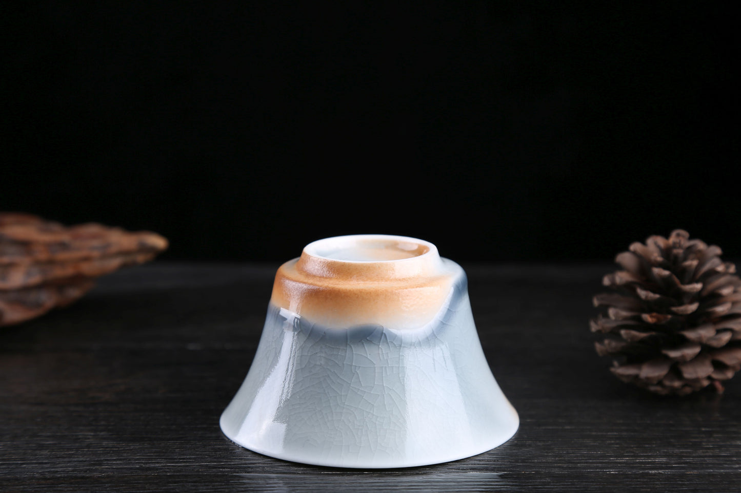 Desert and Sky Glazed Ceramic Gaiwan and Cups