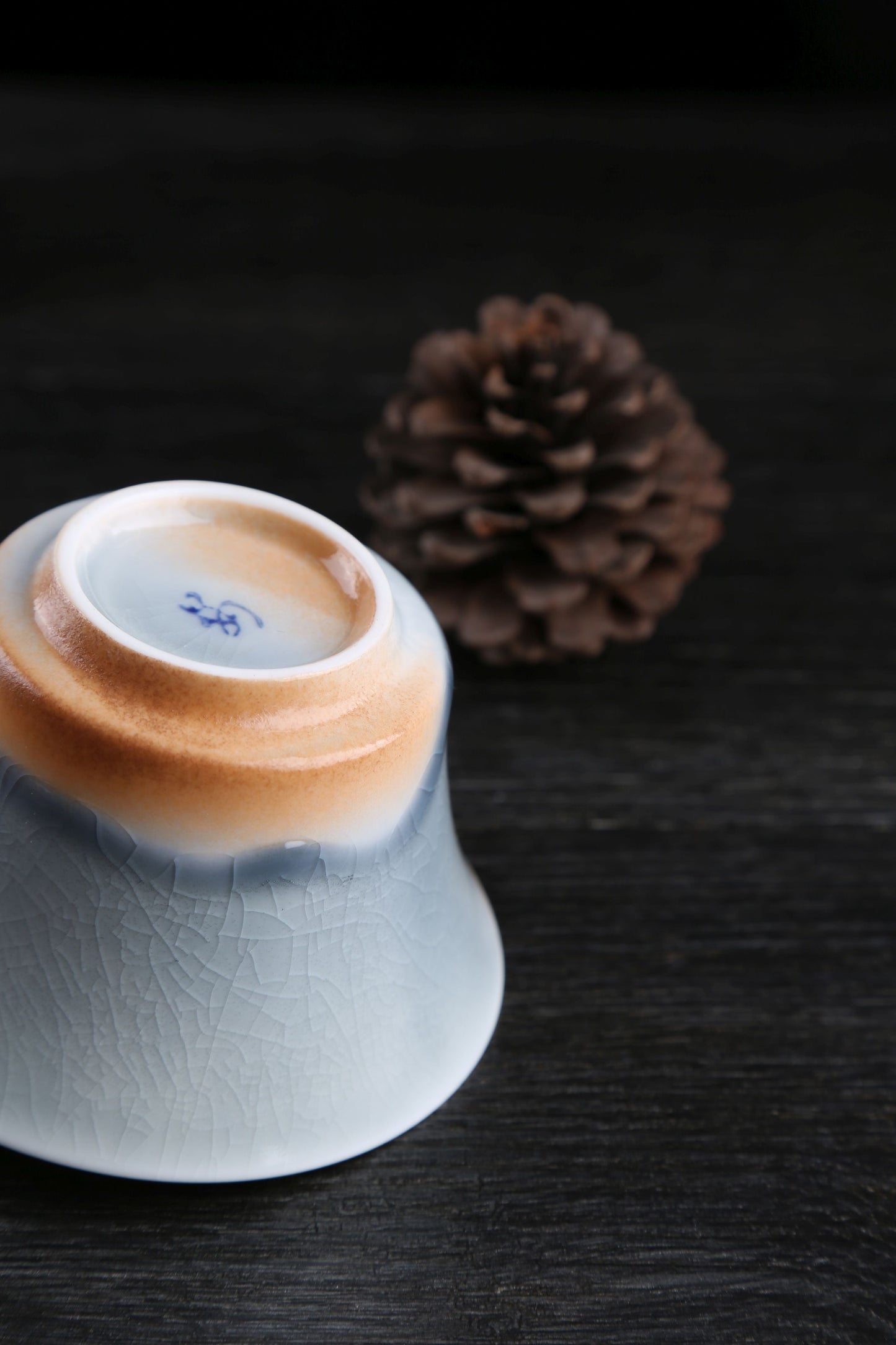 Desert and Sky Glazed Ceramic Gaiwan and Cups