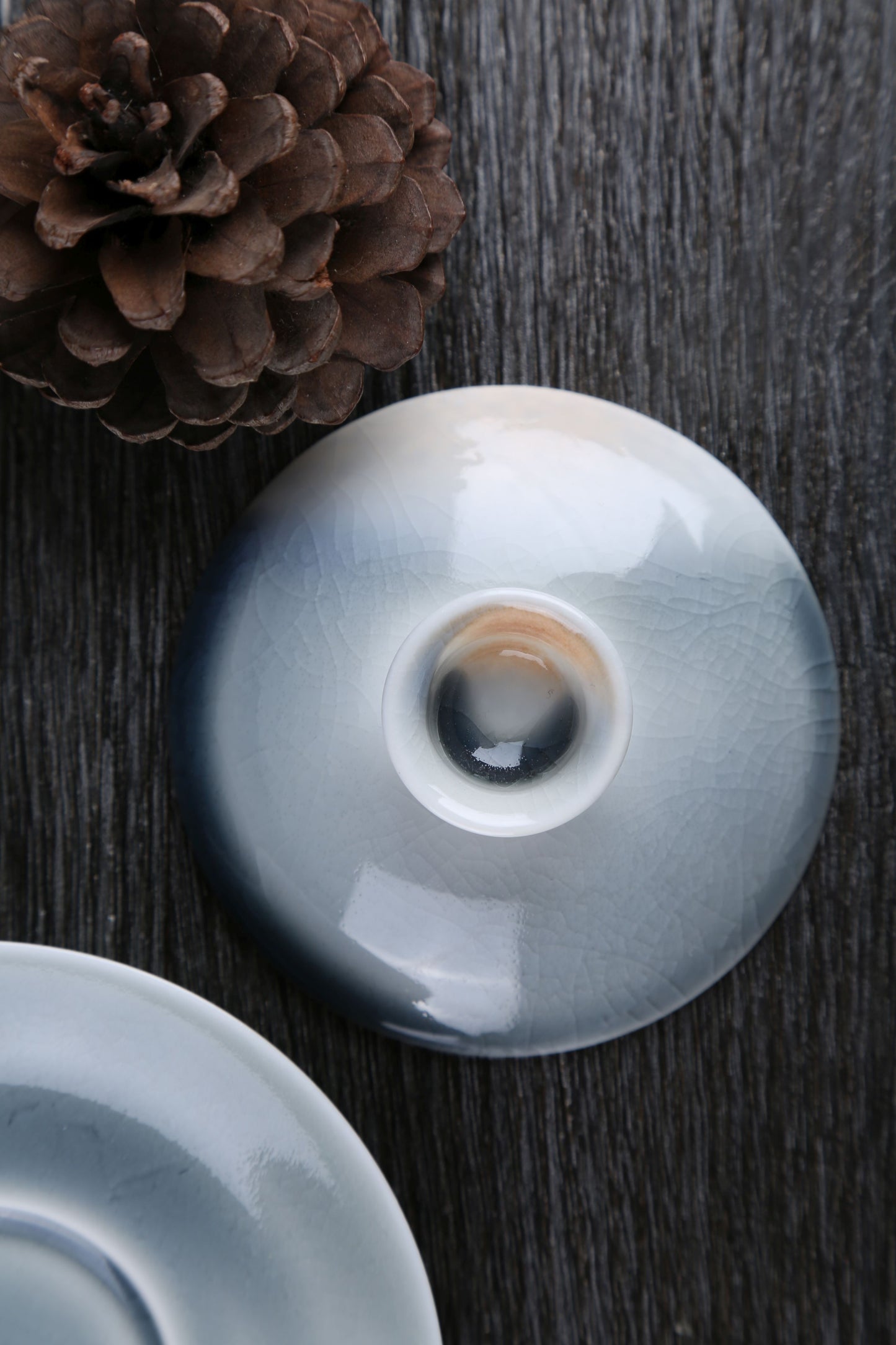 Desert and Sky Glazed Ceramic Gaiwan and Cups
