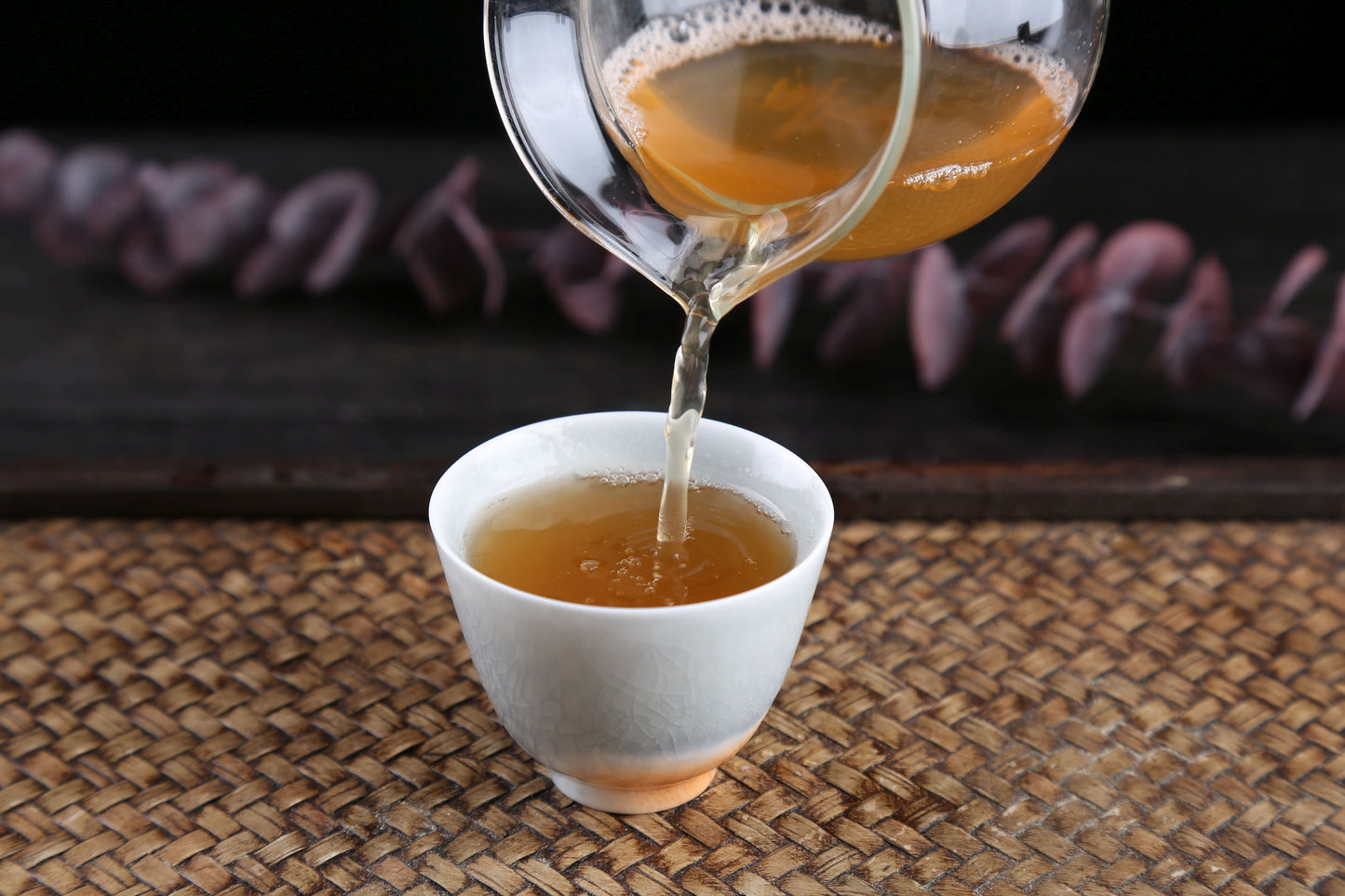 Desert and Sky Glazed Ceramic Gaiwan and Cups