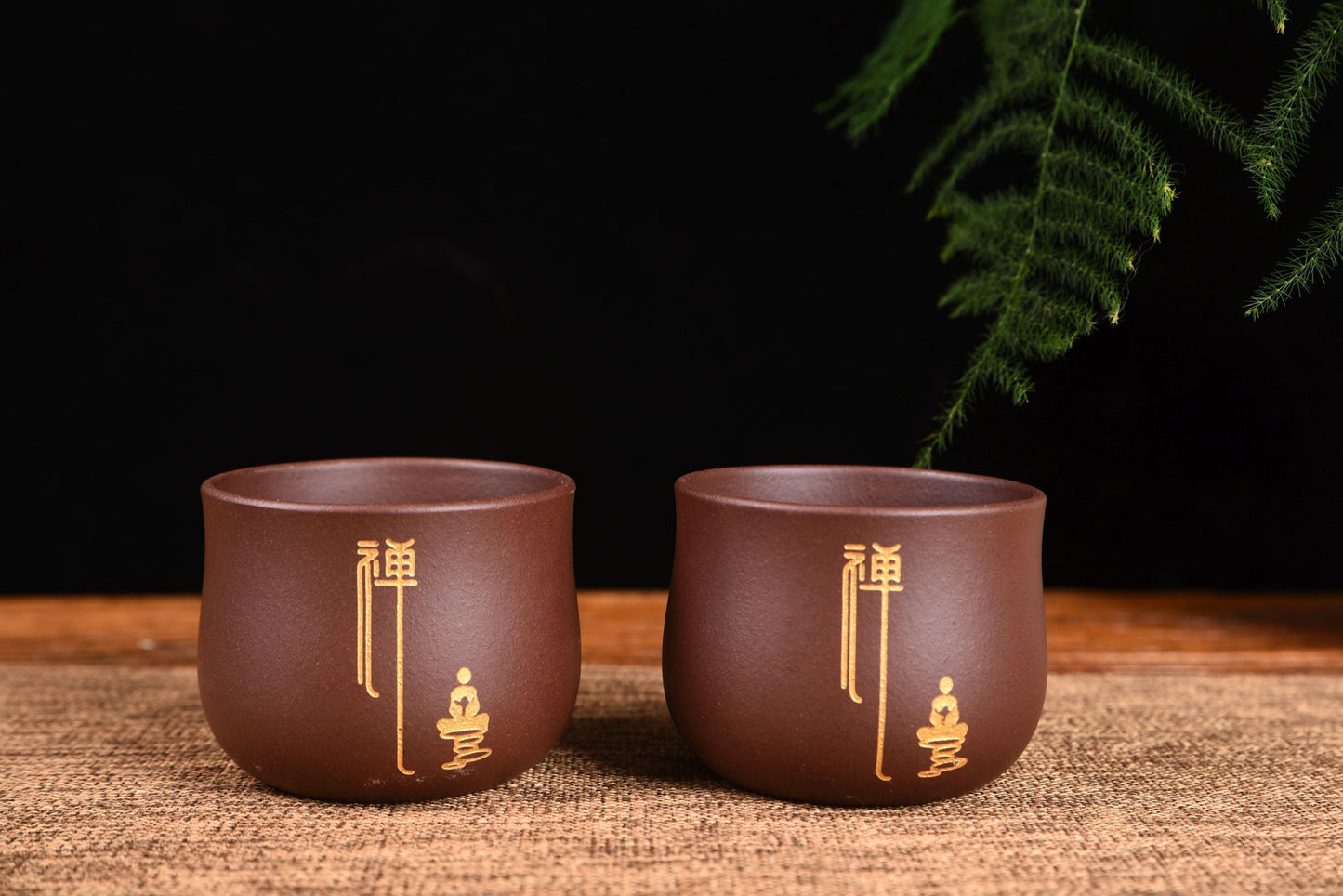Yixing Purple Clay "Zen" Cups