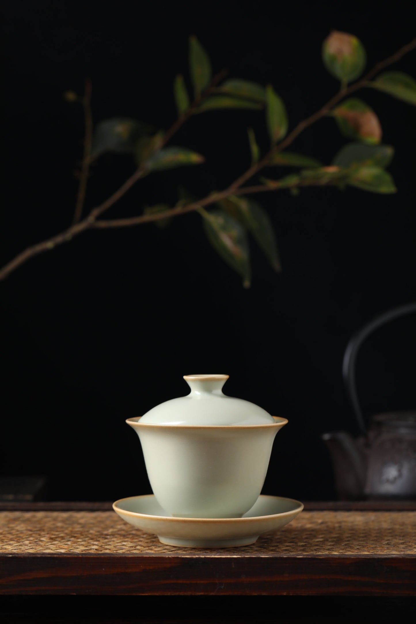 Ru Yao Celadon Gaiwan and Cups