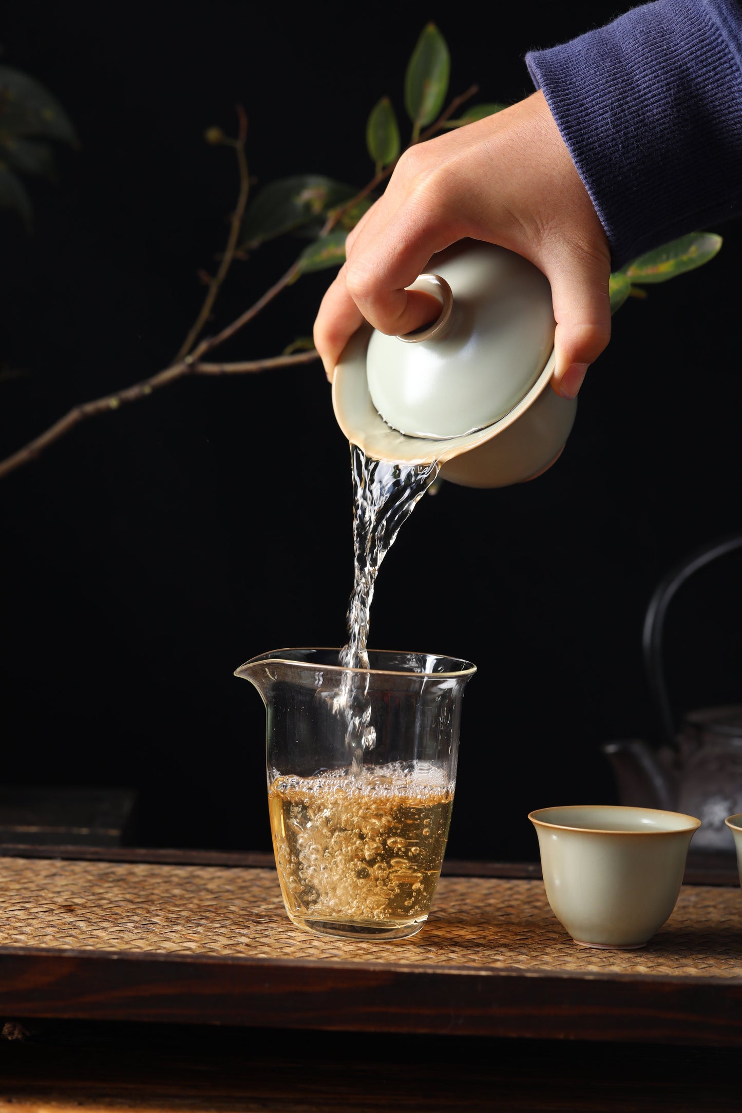 Ru Yao Celadon Gaiwan and Cups